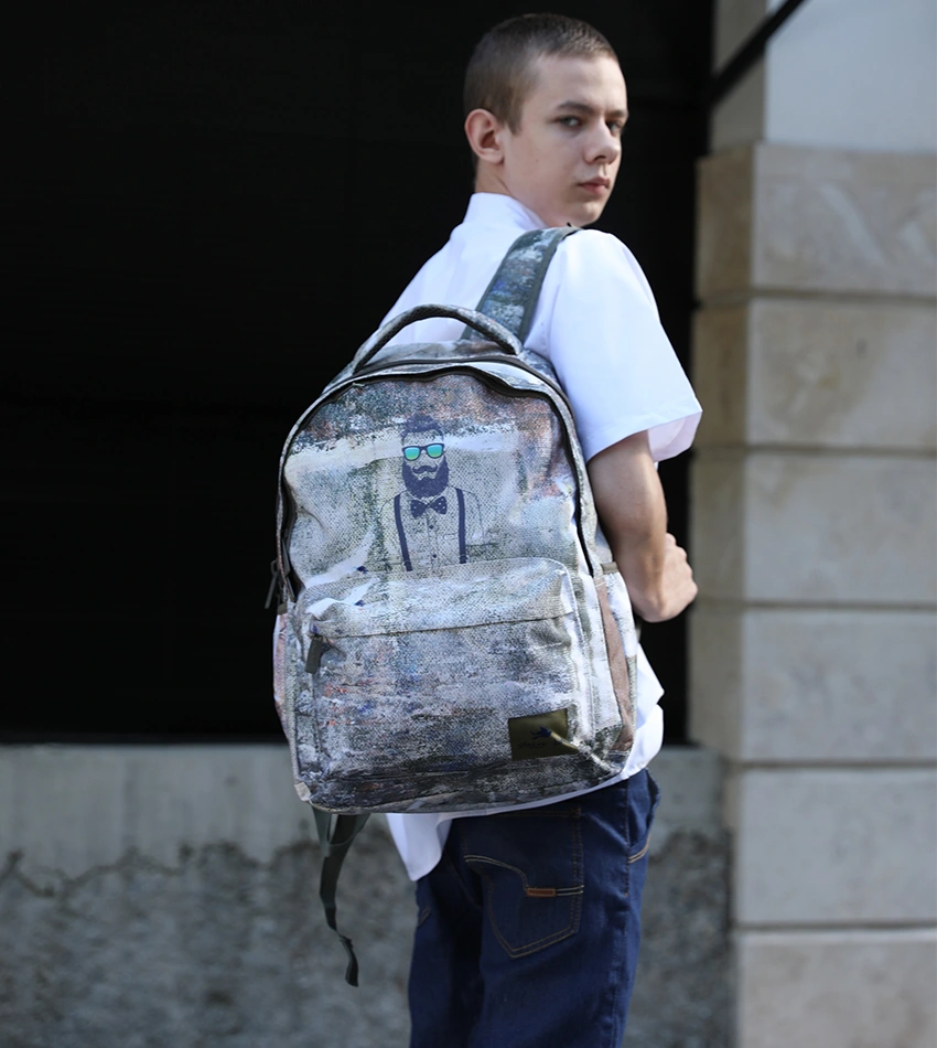 School Backpack GB2302P-2